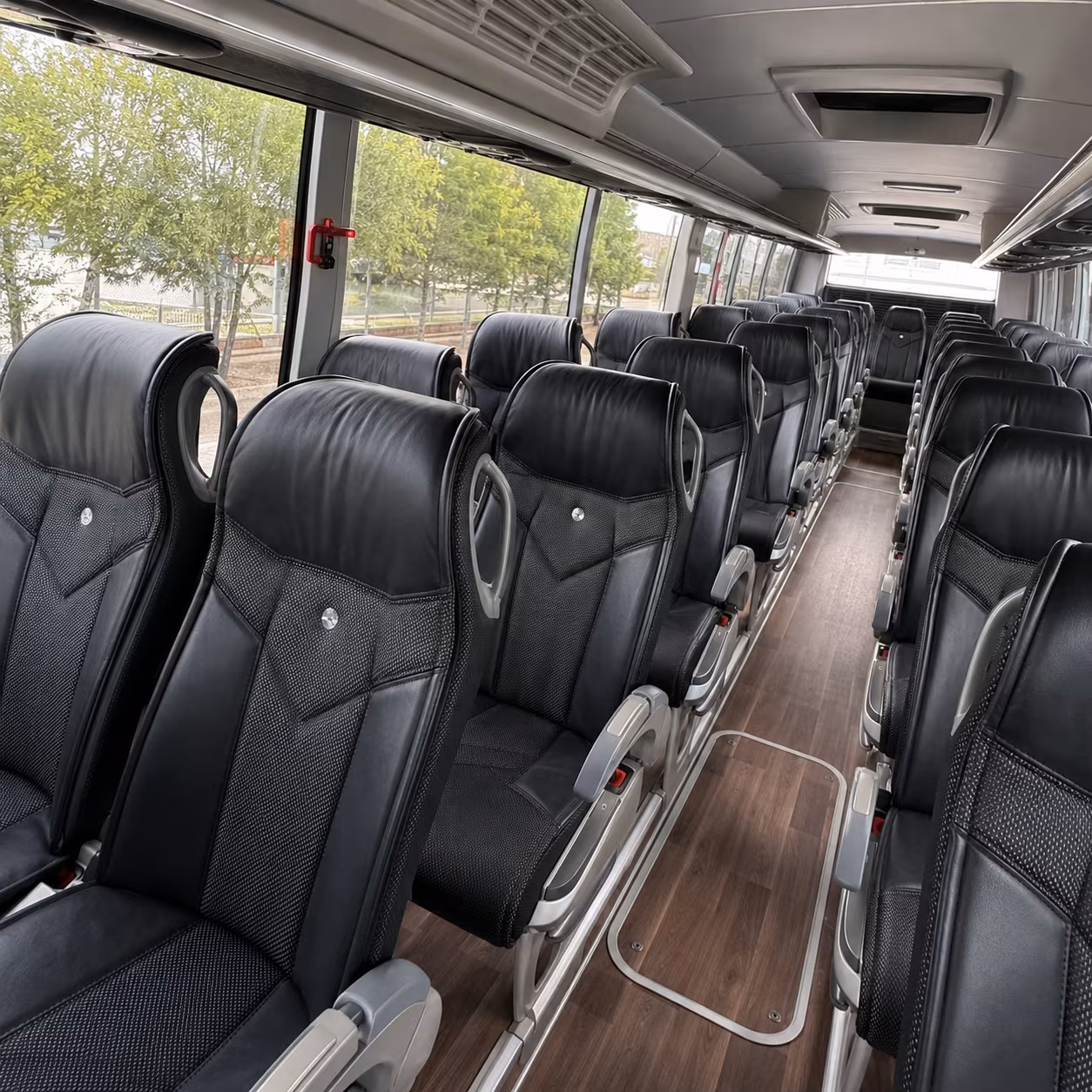 Orlando Airport Shuttle & Transportation party bus interior