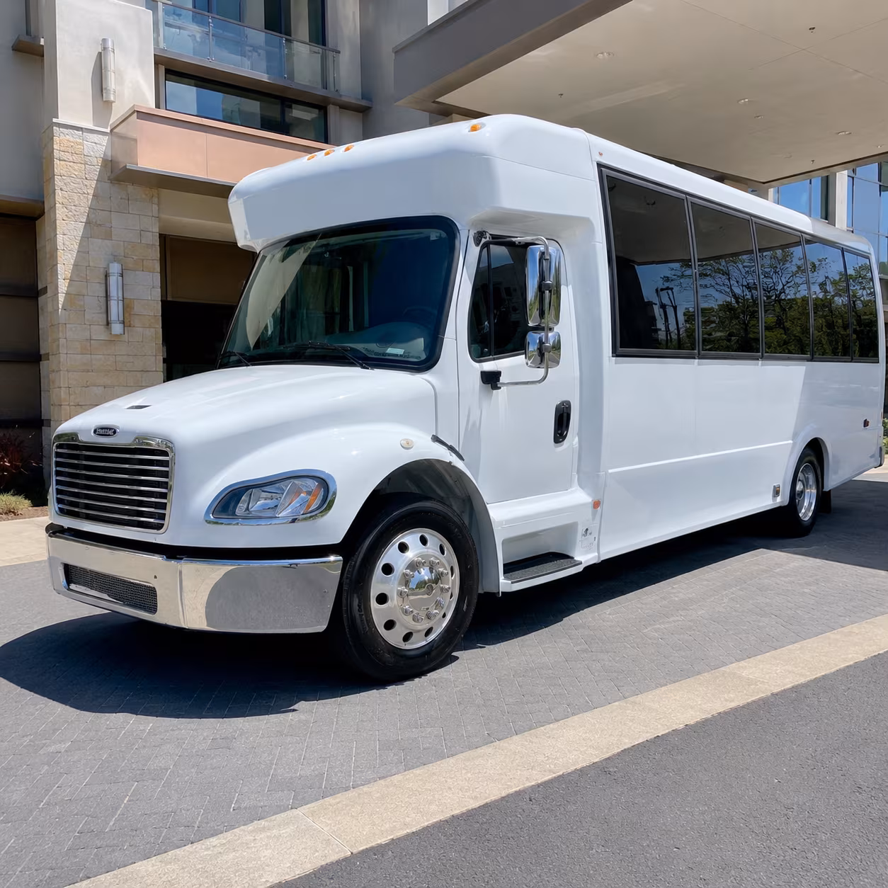 Orlando Airport Shuttle & Transportation party bus exterior