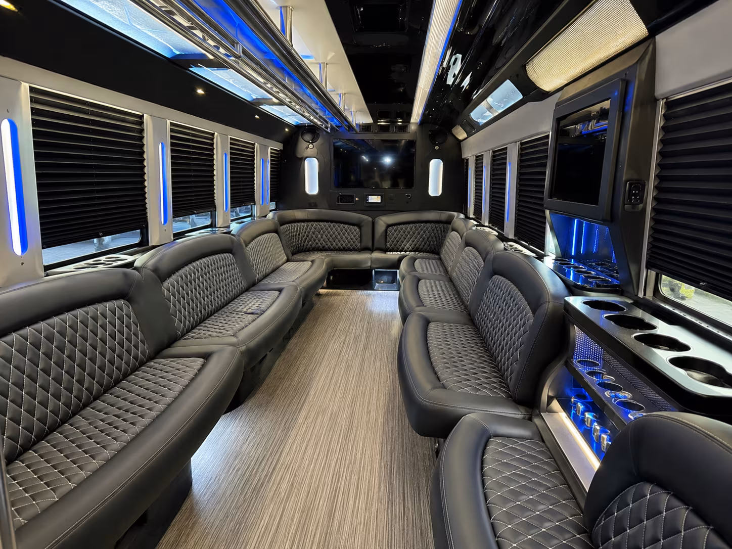 Orlando Bachelor & Bachelorette Transportation party bus exterior