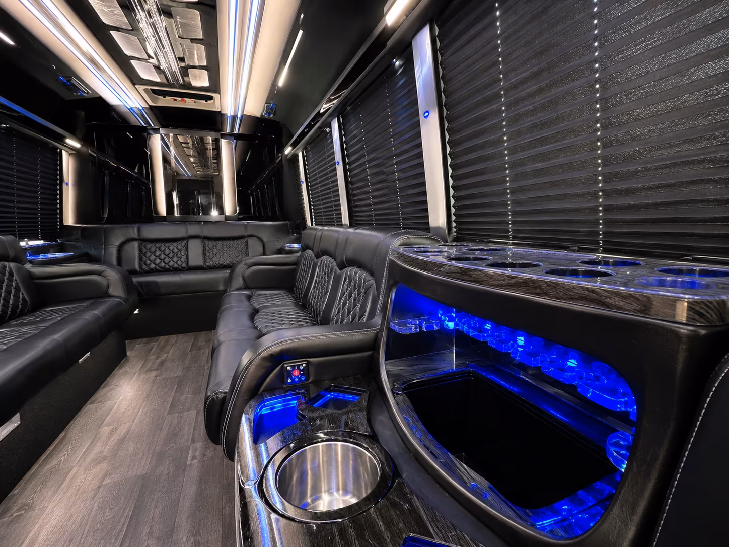 Orlando Bachelor & Bachelorette Transportation party bus exterior