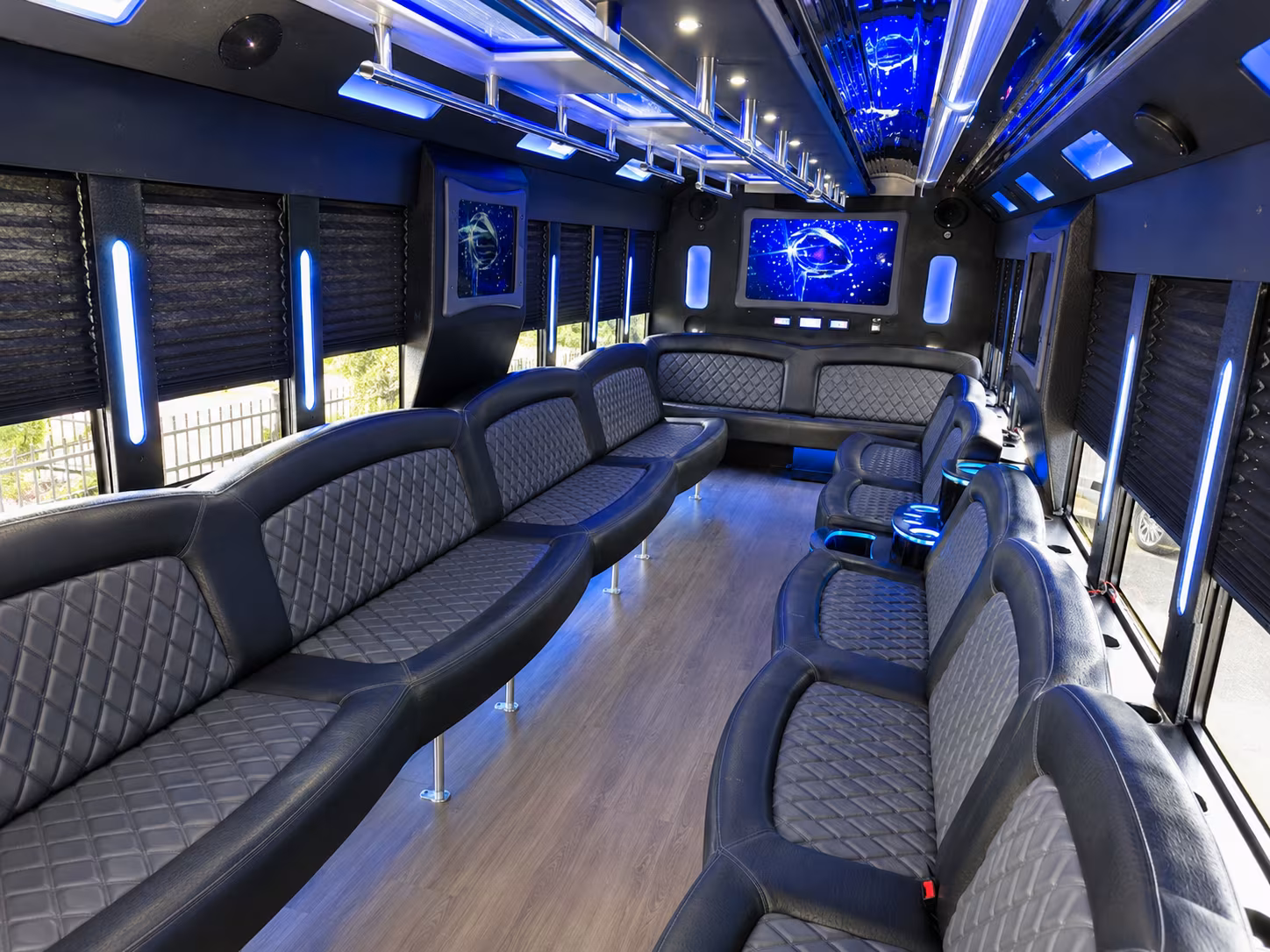 Orlando Concert & Music Festival Transportation party bus exterior
