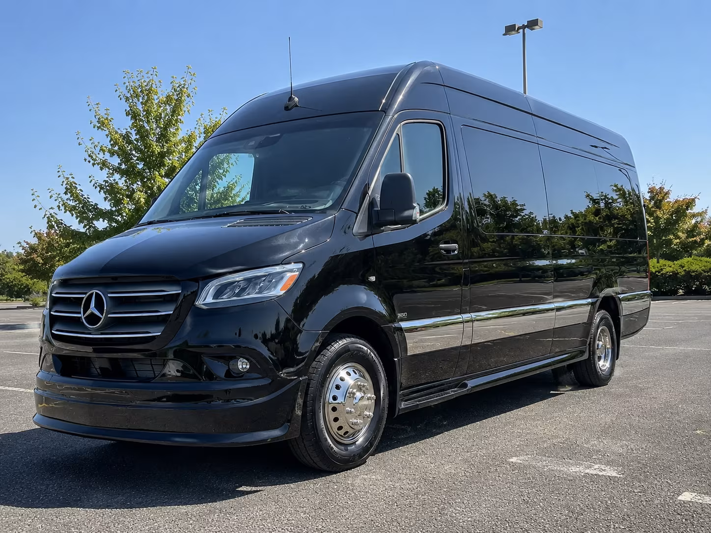 Orlando Corporate Transportation party bus exterior