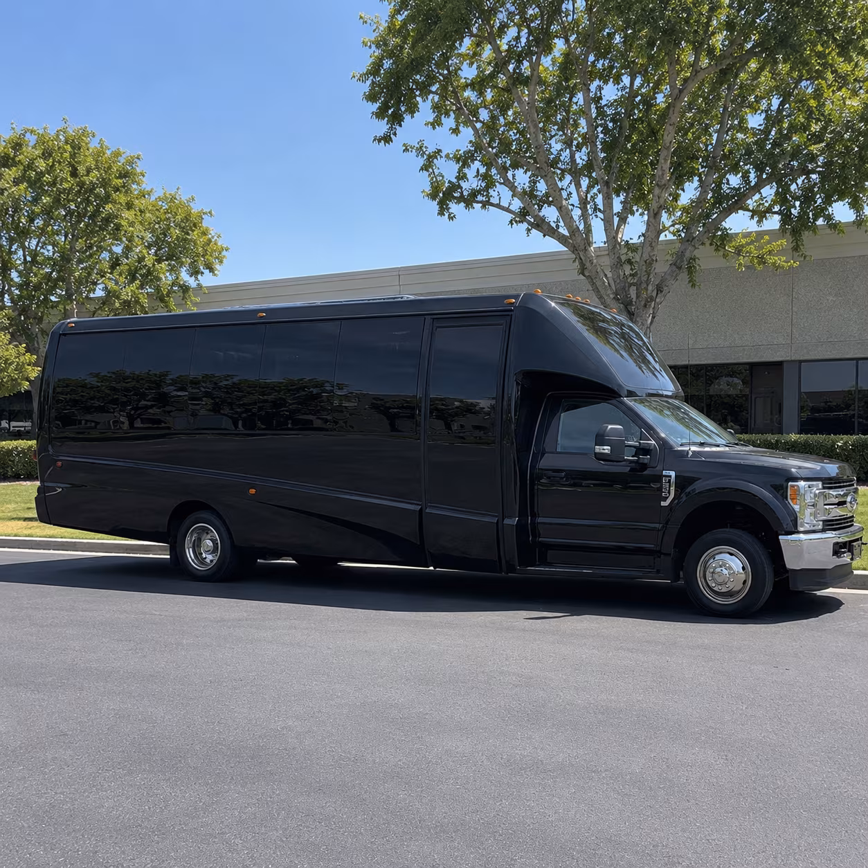 Orlando Private Event Transportation party bus exterior