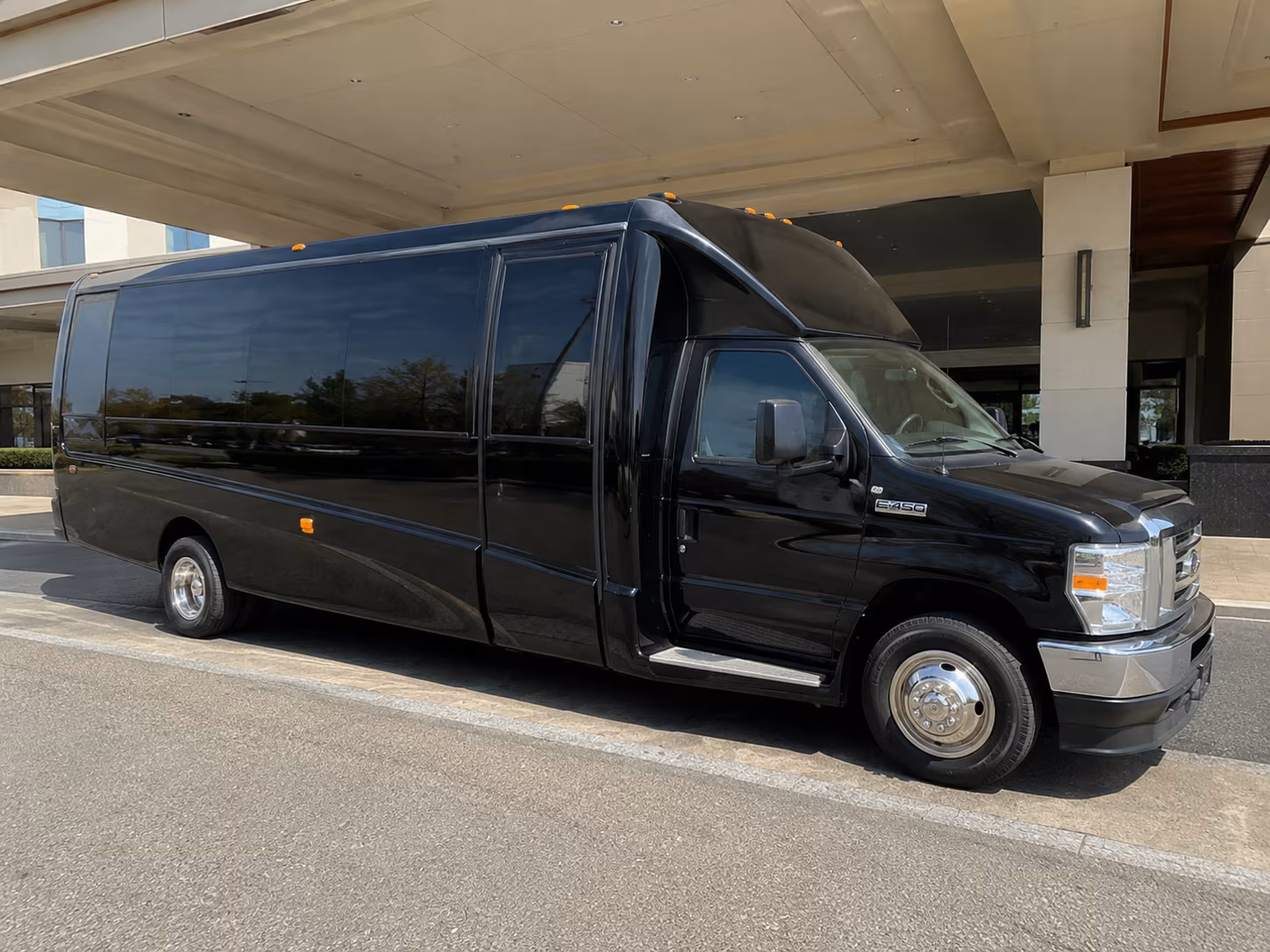 Orlando Private Event Transportation party bus exterior