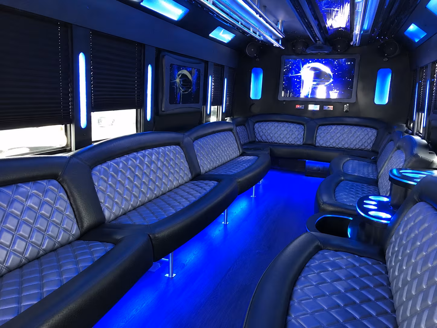 Orlando Prom & Homecoming Transportation party bus exterior