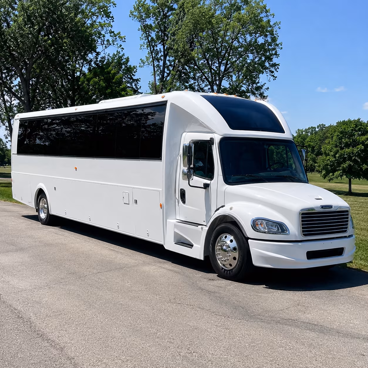 Orlando Prom & Homecoming Transportation party bus exterior