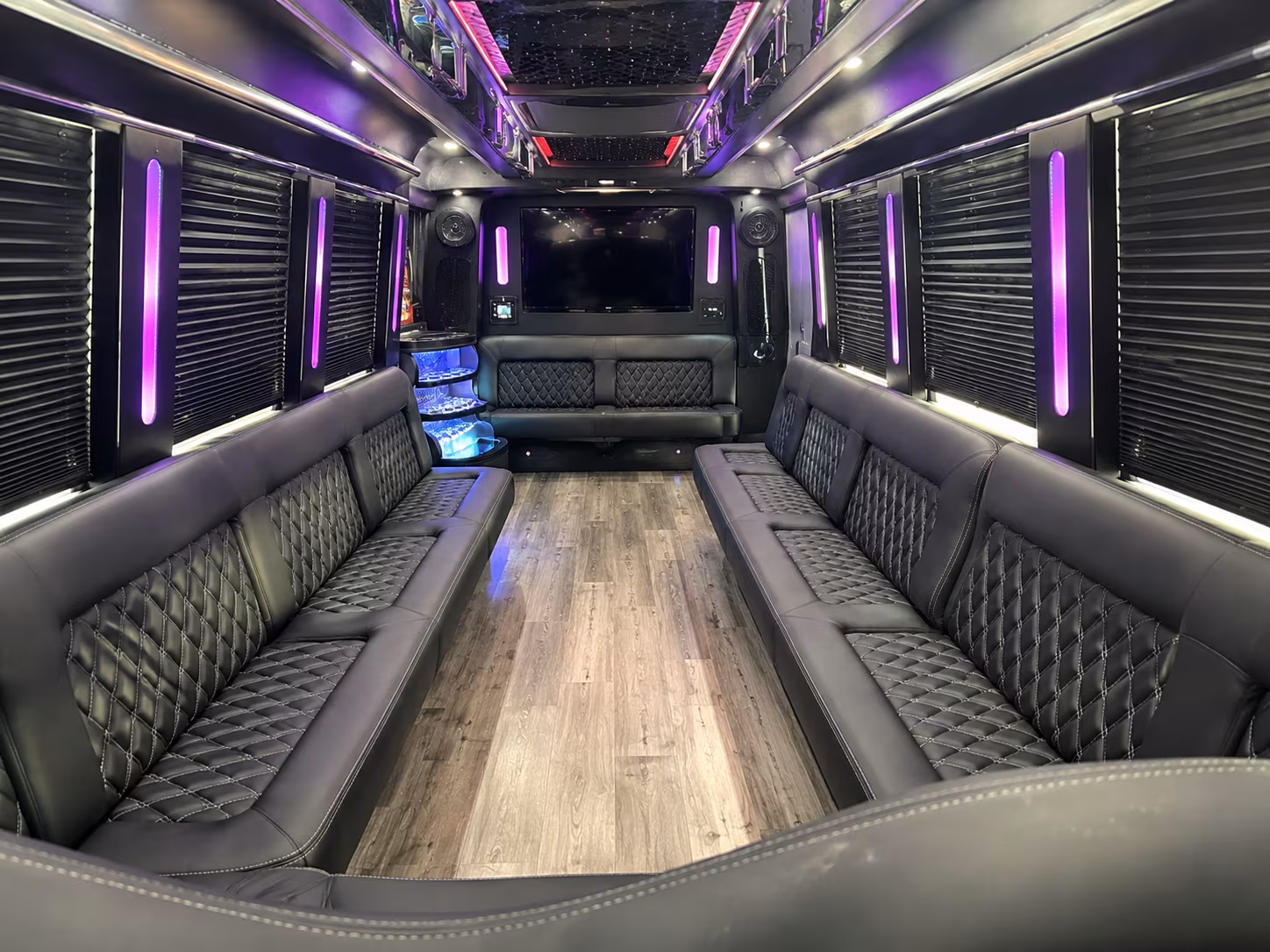 Orlando Prom & Homecoming Transportation onboard seating