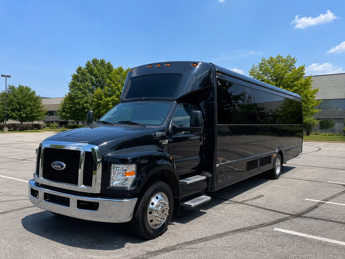 Orlando Prom & Homecoming Transportation party bus interior