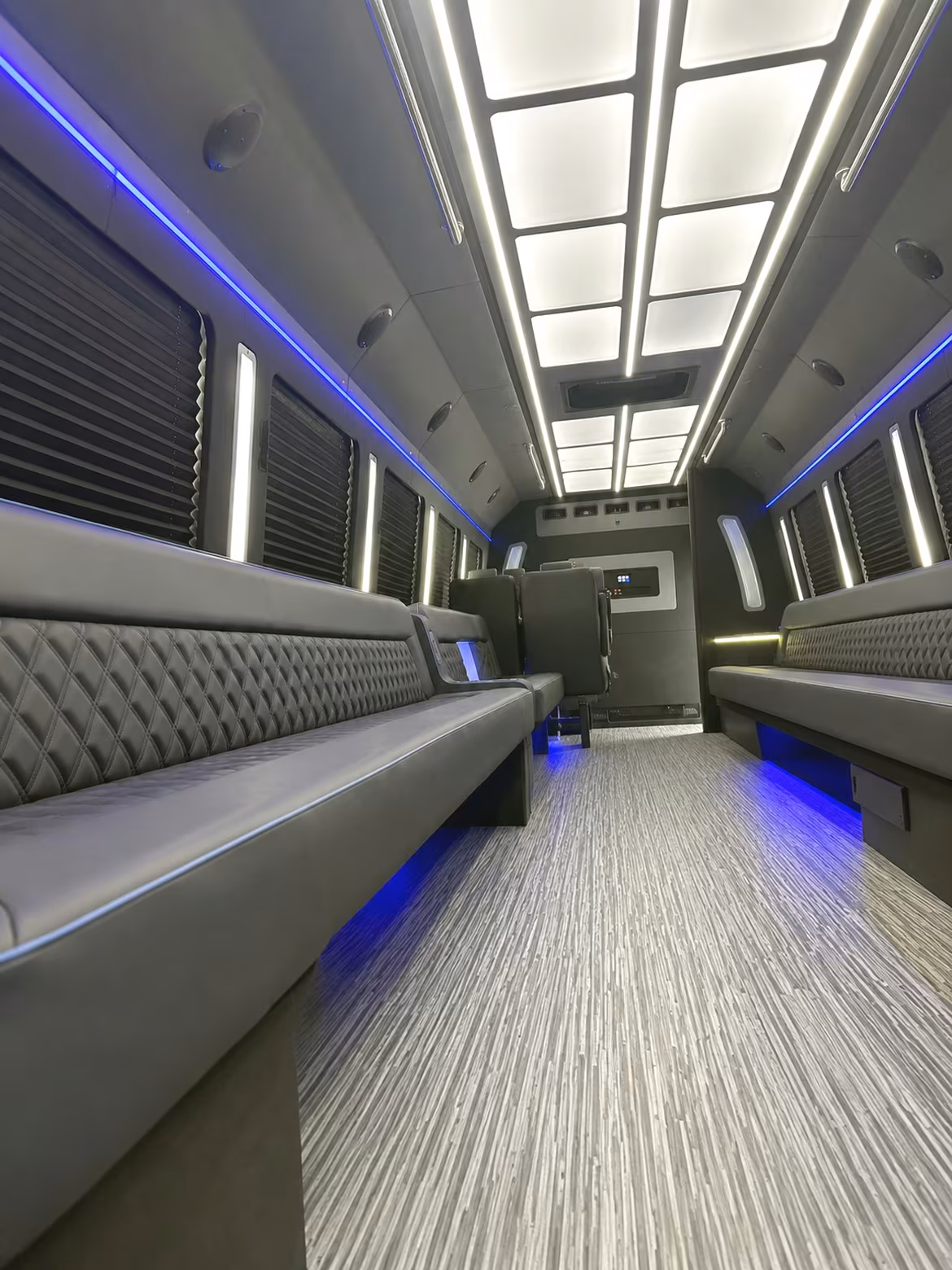 Orlando Prom & Homecoming Transportation party bus interior