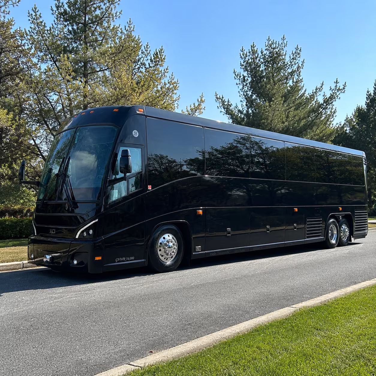 Orlando School Event Transportation party bus exterior