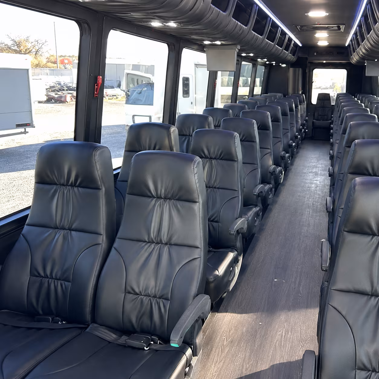 Orlando School Event Transportation party bus exterior
